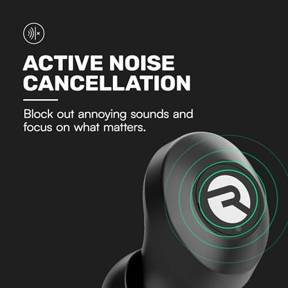 Raycon RBE725-21E-BLA Everyday Earbuds Classic - Black