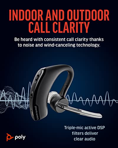 Poly 87300-241 Voyager Legend Wireless Headset - Bluetooth - Noise Cancelling - Black