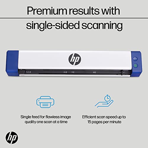 HP 2" x 11.6" Document Scanner HPPS100 300 dpi USB