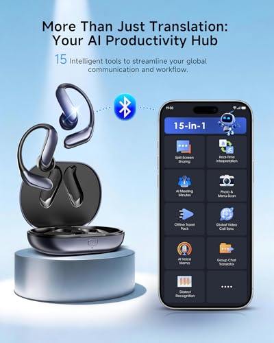SONQI In-Ear Bluetooth Translating Earbuds Model: B0GWD18F8J