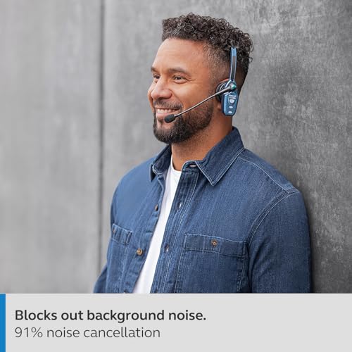 BlueParrott B250-XTS Mono Bluetooth Headset USB-C Active Noise Cancellation