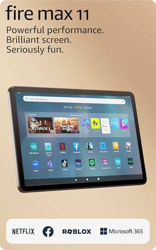 Amazon 11" Tablet 2000 x 1200 Resolution 60Hz Panel Type Tablet