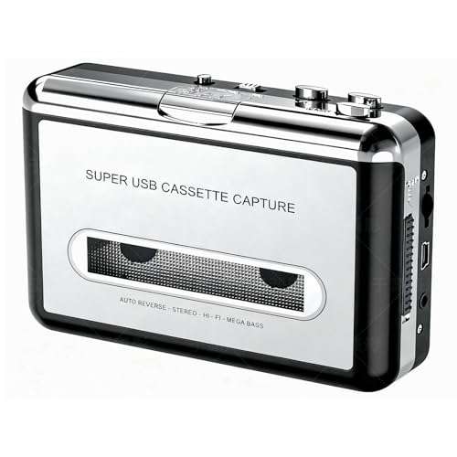 Tinxumb Portable Cassette Tape to MP3 Converter & Player KDJ-01 USB 2.0