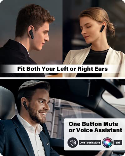 ADADPU S525 Wireless Bluetooth Headset V5.0 Dual Mic Noise Cancelling