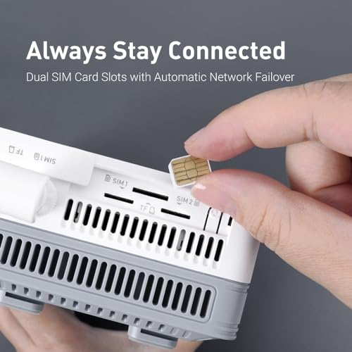 GL.iNet GL-XE3000 Puli AX 5G Router Dual-SIM Wi-Fi 6 OpenWrt 3000 Mbps