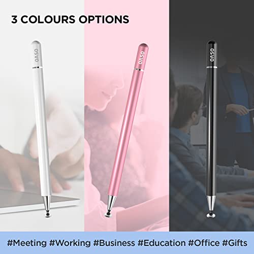 OASO 1.06 Ounces 1010B Stylus Pen for Touch Screens Compatible with Apple iPad, Samsung Galaxy, Fire HD Tablets, White