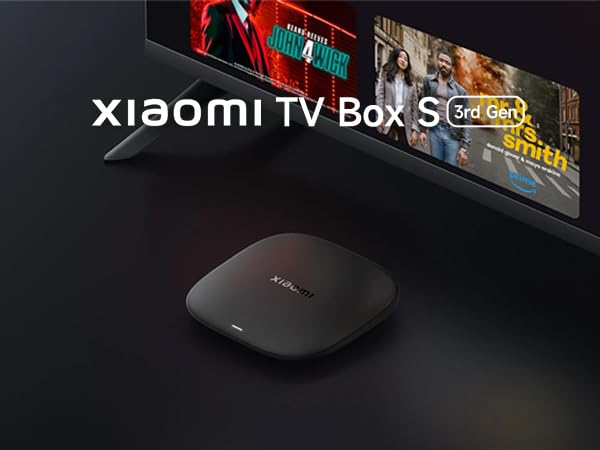 Xiaomi 3.82" x 3.82" TV Box S 3rd Gen 4K 60Hz HDMI Streaming Device