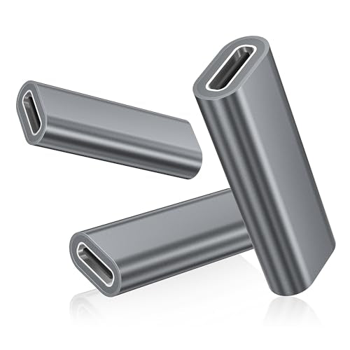 Basesailor USB C Female to Female Adapter 100W Type C Coupler 10Gbps