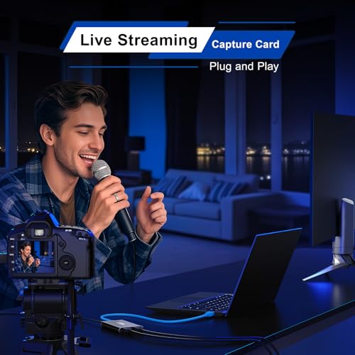 Portta HDMI Video Capture Card HCC101-BK 1080p 60Hz 2 Port HDMI Video Capture