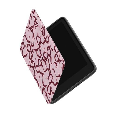 Casely 7-inch Kindle Case | Coquette Crush | Non-Slip Grip | Auto Sleep/Wake Function | Vegan Leather