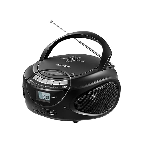 Gelielim 9.45 x 9 x 5.8 inches Bluetooth Portable CD Player US9228