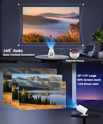 Magcubic HY300 1280 x 720 8000 Lumens LCD Portable Projector