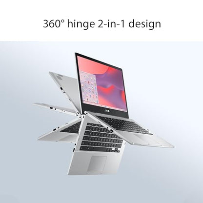 ASUS 14" CX1400FKA-AS88FT FHD 1920x1080 Chromebook Convertible Laptop