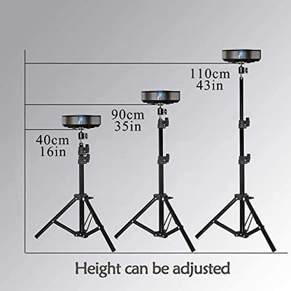 Coret Tripod Stand 102cm Sjj-120 Adjustable Height 360° Rotatable Ball Head Portable Projector Stand
