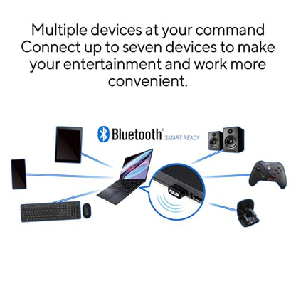 ASUS USB-BT600 USB 2.0 Adapter Bluetooth 6.0 Multi-Device Connection