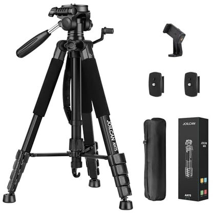 JOILCAN 74" AH75 Tripod, Professional Photography Stand
