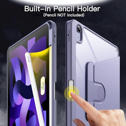 JETech 10.9 Inches 3182E Solid Case with Auto Sleep/Wake and 360 Degree Rotation