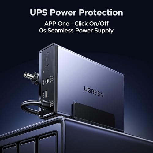 UGREEN UPS Battery Backup 12000mAh 120W 12V DC DC Power Supply