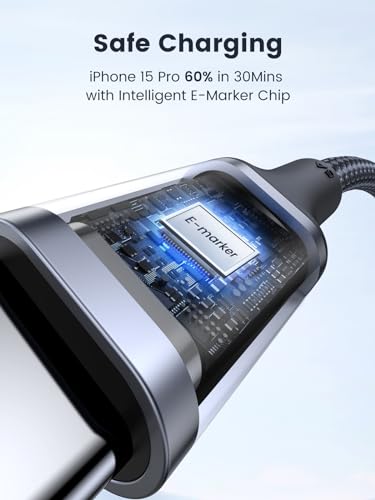 UGREEN 3.3FT USB Type C Cable 100W Fast Charge Male-to-Male Compatible with USB C Devices