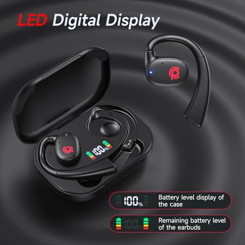 CYBERDOT 1.0 Count C01 Wireless Open Ear Bluetooth Headphones 21 Hours Battery Life Plastic