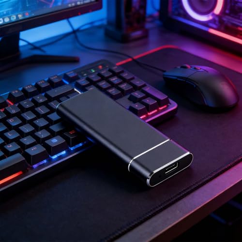 1TB Portable External Hard Drive HDD, USB 3.0, Ultra Slim