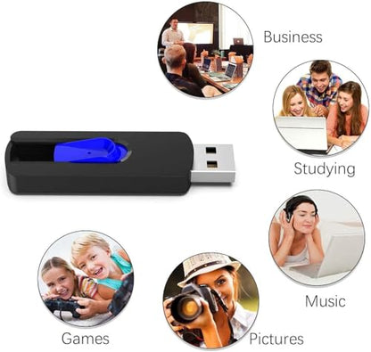 RAOYI 5 Pack 64GB USB 2.0 Flash Storage Device