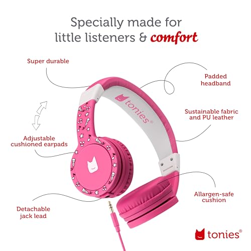 Tonies Foldable Wired Headphones 10002561 32 Ohm 20 Hz - 20 kHz Over Ear Children's Headphones