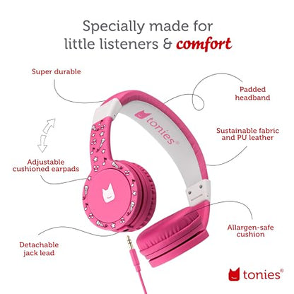 Tonies Foldable Wired Headphones 10002561 32 Ohm 20 Hz - 20 kHz Over Ear Children's Headphones