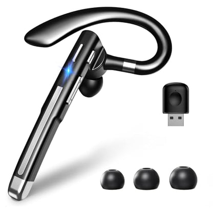 Boytond YYK-520-2 USB Dongle Single Ear Bluetooth Headset Wireless 10 Hour Battery Life