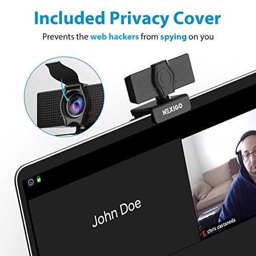 NexiGo N60 1080P Webcam USB Compact