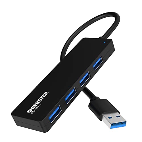 OBERSTER USB Hub 4 Ports USB 3.0 Model HB023 with Plug and Play Feature