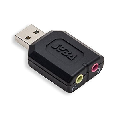 Syba 3-Port USB Type A External Stereo Audio Adapter SD-CM-UAUD