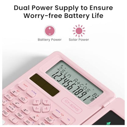 ROATEE 6.5 Inches AB0614 LCD Dual Power Engineering/Scientific Calculator