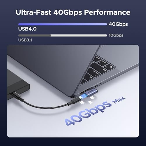 UGREEN 2-Pack USB Type C Right Angle Adapter Model 75743 Universal Connectivity 240W Power Delivery