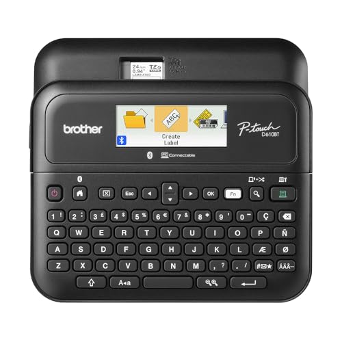 Brother P-touch PT-D610BT 180dpi Monochrome Thermal Label Maker