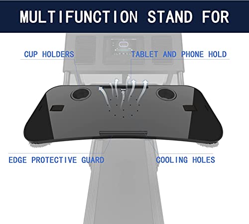 Qsxou 34.65" x 25.2" Model 1 Workstation Tray Desk Attachment for Treadmills