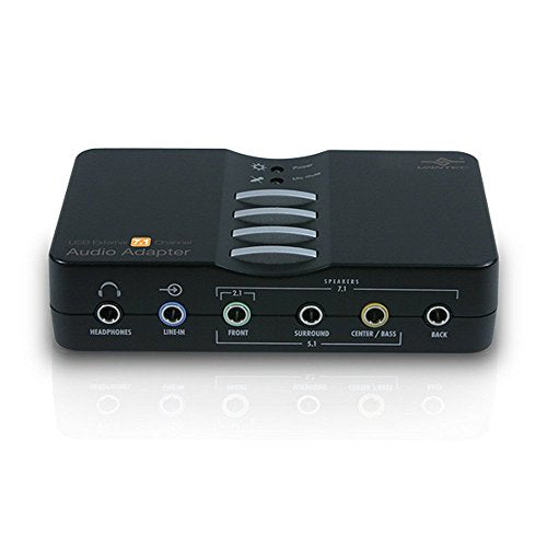 Vantec 7.1 Channel USB External Audio Adapter NBA-200U