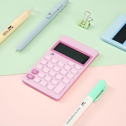 Mr. Pen 4.6" x 2.8" ZGUW003M344VC Standard Function LCD 12-Digit Calculator