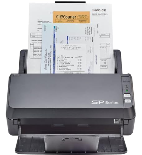 RICOH 5.3" x 11.2" SP-1130Ne 600 dpi Document Scanner