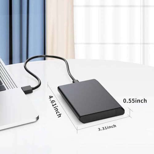 PILCNLA 250GB HDD2-250G USB 3.0 7200RPM 5Gbps Portable External Hard Drive