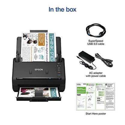Epson 11.6" x 6.6" x 6.9" B11B263201 300 DPI Document Scanner