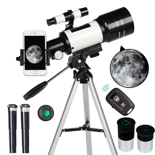 ToyerBee 70mm YC0001 Manual Focus Altazimuth Mount Portable Refractor Telescope