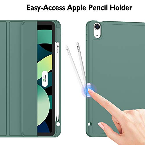 ZryXal 10.9 Inch Tablet Case Update-10.9 Case Right-Midnight Green