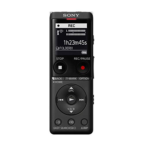 Sony 1.5" ICD-UX570BLK USB Voice Recorder