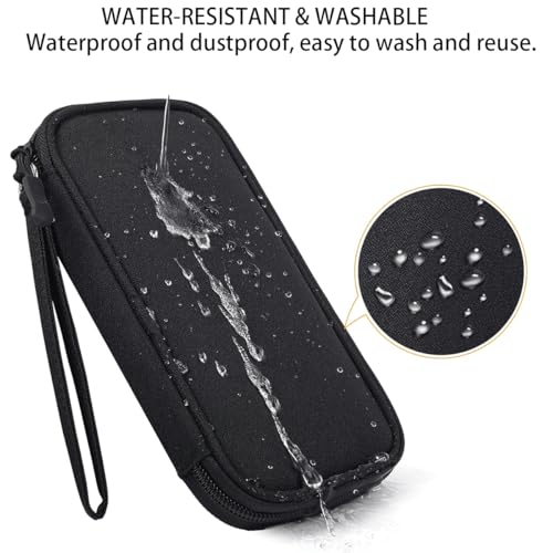 CAAORDKSO 7.48 x 4.5 x 1.1 inches SU008 Waterproof Canvas Electronic Organizer Case
