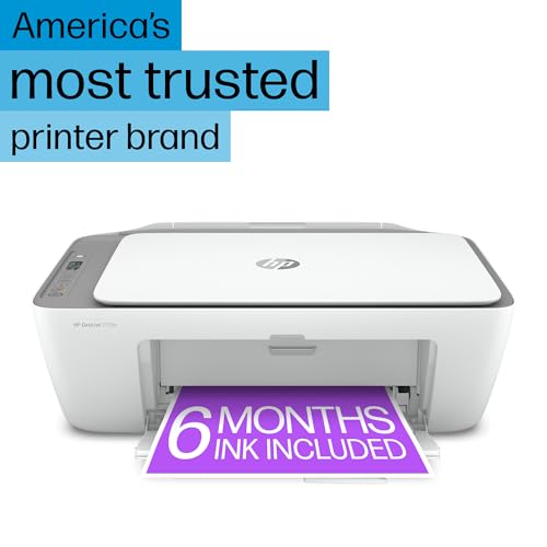 HP DeskJet 2755e Inkjet Printer 1200 DPI  Color Printing  All-in-One
