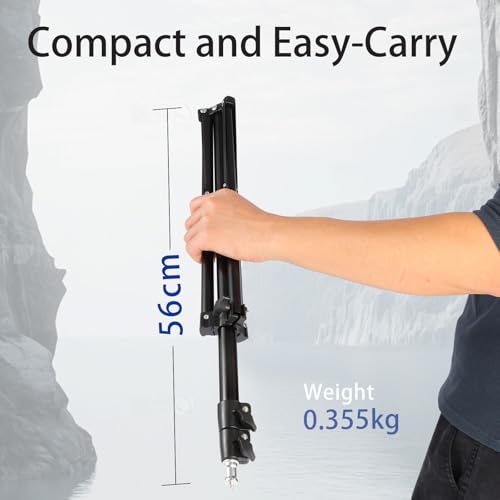 ClarVise 22-63 CV-S1-Black Adjustable Tripod Stand