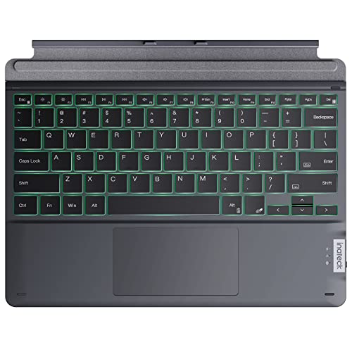 Inateck Surface Pro 11 KB05111 Bluetooth Wireless Keyboard for Surface Pro 10/11/8/9/X, QWERTY Layout, Battery Powered, Slim Design