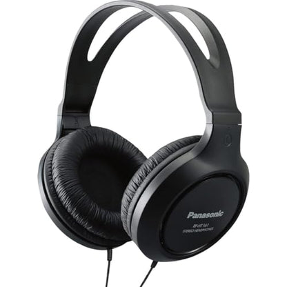 Panasonic RP-HT161-K Over Ear Headphones 32 Ohms 27 kHz Wired Headphones