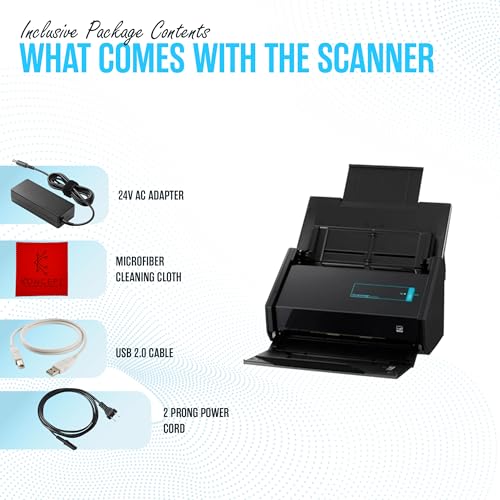 Fujitsu IX500 Document Scanner 1200 dpi USB CCD Duplex